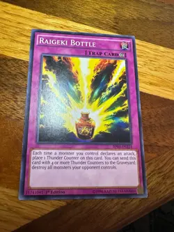 Raigeki Bottle BP03-EN224 1st Edition Common PL + BONUS - Image 1