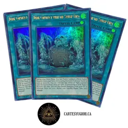 Dark Contract With The Swamp King GFP2-EN160 NM Yugioh 1st Edition (Playset x3) - Image 1