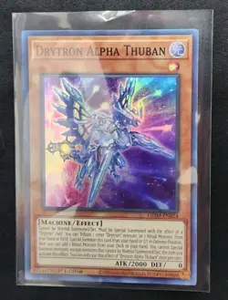 Drytron Alpha Thuban ERROR HOLO BLEED GEIM-EN024 Yu-Gi-Oh! TCG Card Near Mint NM - Image 1