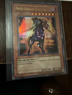 Swift Gaia the Fierce Knight RP02-EN085 Retro Pack 2 2020 Reprint Unlimited NM - Image 1