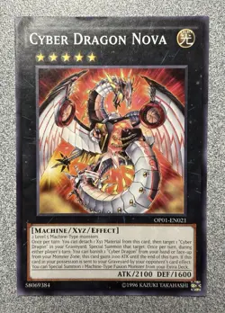 Cyber Dragon Nova OP01-EN021 OTS Tournament Pack 1 Unlimited Edition LP - Image 1