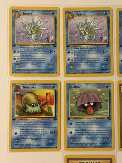 Vintage Pokemon Lot Of 7 Cards WOTC Fossil Set 1st Edition 1998 - NM/LP! - Image 2