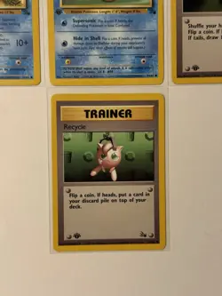 Vintage Pokemon Lot Of 7 Cards WOTC Fossil Set 1st Edition 1998 - NM/LP! - Image 4