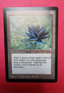Black Lotus Excellent Proxy Black Border Ungraded Card - Image 2