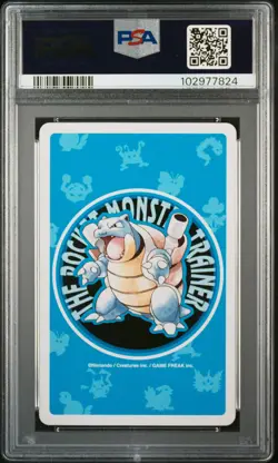 1998 POKEMON BLUE VERSION PLAYING CARDS 10 OF SPADES #148C DRAGONAIR PSA 10 - Image 2