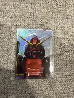 Gundam TCG Card Game Dual Impact Foil Resource GD02 C+ R-010 Psycho Gundam - Image 1