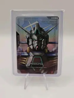 Gundam TCG Card Game Dual Impact Foil Resource GD02 C+ R-012 Gundam AGE-1 Normal - Image 1