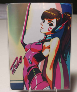 D.va Full Art Goddess Story Overwatch Anime Waifu Trading Card - Image 1
