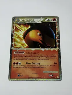 Pokemon Card TCG Typhlosion Prime Heartgold Soulsilver 110/123 Holo Rare Prime - Image 1