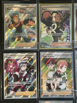 Pokemon SWSH Full Art Trainer Gallery Lot - 10 Cards - Image 2