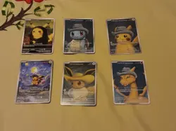 6 Starry Night Pokemon x Van Gogh Promo Card - NM - Image 1