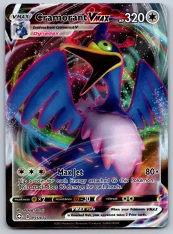 Cramorant VMAX 055/072 Shining Fates NM Pokemon Card TCG - Image 1