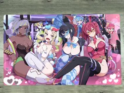 WVICM Playmat Evil Twin Kisikil & Lilla TCG CCG Mouse Pad Trading Card Game Mat - Image 1