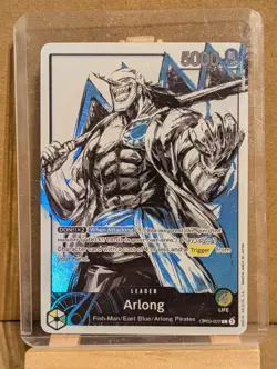 One Piece Card Game Arlong Leader High Quality Custom Card OP03-022 English - Image 2