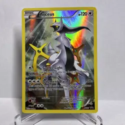 Pokemon TCG Arceus XY XY83 Holo Promo Card Near Mint Condition - Image 1