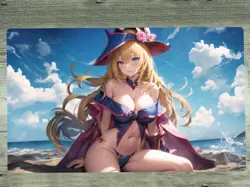 WVICM OCG Table Playmat Dark Magician Girl TCG CCG Pad Trading Card Game Mat - Image 1