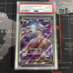Mewtwo V SWSH229 SWSH: Sword & Shield Promo Cards Holo Psa 10 - Image 1