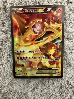 Pokemon 2016 Charizard EX Holo Black Star Promo Card XY121 - Image 1