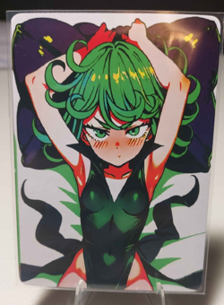 Tatsumaki Full Art Goddess Story One Punch Man Anime Waifu Trading Card - Image 1