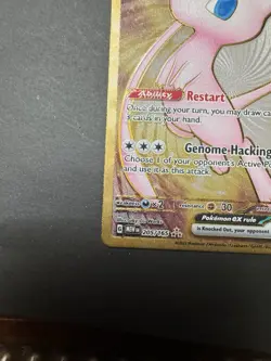 Pokemon Mew EX Metal Card 2023 Scarlet & Violet 151 Series 205/165 NM Condition - Image 5