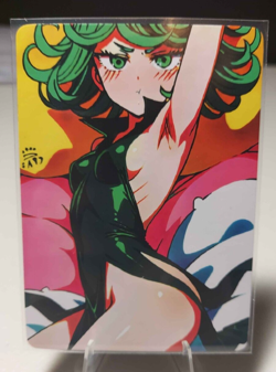 Tatsumaki Full Art Goddess Story One Punch Man Anime Waifu Trading Card - Image 1