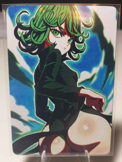 Tatsumaki Full Art Goddess Story One Punch Man Anime Waifu Trading Card - Image 1