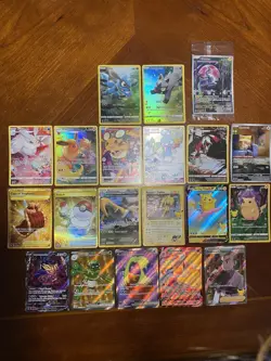 Pokemon Card Lot 151 Crown Zenith Hits Full Art Rare Trainer Gallery (20 Cards) - Image 1