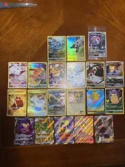 Pokemon Card Lot 151 Crown Zenith Hits Full Art Rare Trainer Gallery (20 Cards) - Image 2