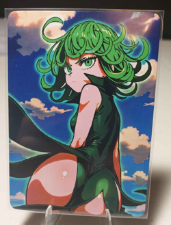 Tatsumaki Full Art Goddess Story One Punch Man Anime Waifu Trading Card - Image 1