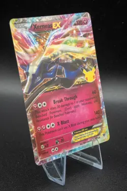 Pokemon Card Xerneas Ex 97/146 Celebrations 25th Anniversary Holo Rare LP+ - Image 4