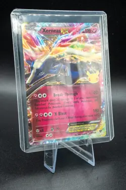 Pokemon Card Xerneas Ex 97/146 Celebrations 25th Anniversary Holo Rare LP+ - Image 5