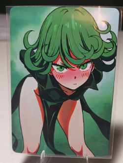 Tatsumaki Full Art Goddess Story One Punch Man Anime Waifu Trading Card - Image 1