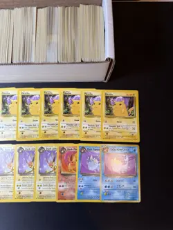Huge Collection Bulk Lot of 600+ Pokemon Cards Vintage 1999 WOTC - Image 3