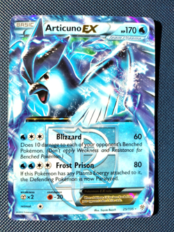 Articuno EX (Team Plasma) 25/135 Plasma Storm Ultra Rare Pokemon Card TCG LP - Image 1