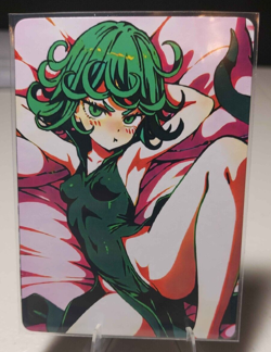 Tatsumaki Full Art Goddess Story One Punch Man Anime Waifu Trading Card - Image 1