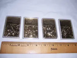 VINTAGE 1999 Burger King/Nintendo Pokemon 23K Gold Plated Trading Card Set of 4 - Image 2