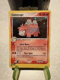 2003 EX Ruby & Sapphire Set Pokemon Card 004 Camerupt HP - Image 1