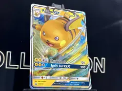 Raichu GX SM213 Black Star Promo Ultra Rare Holo Full Art Pokemon Card LP - Image 4
