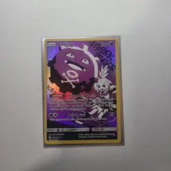 Pokemon Koffing TCG Full Art Holo Card Secret, 243/236, Sm-Cosmic Eclipse - Image 1