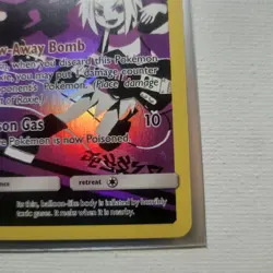 Pokemon Koffing TCG Full Art Holo Card Secret, 243/236, Sm-Cosmic Eclipse - Image 4