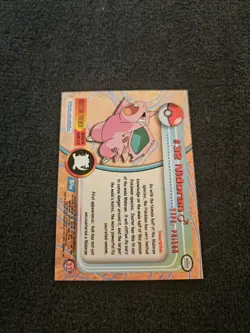 Pokemon #32 Nidoran 1999 TV Animation Edition Blue Logo Topps Trading Cards - Image 2