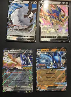 14 JUMBO Pokemon Cards COLLECTION LOT! Blastoise, Greninja, Rayquza, Victini - Image 2