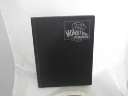 Monster Binder Black 9-pocket Binder CARD HOLDER 20 PAGES For MTG Pokemon NEW - Image 3