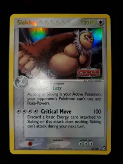 Slaking 13/108 Reverse Holo Stamp Pokemon TCG Card EX Power Keepers Very LP-NM - Image 3