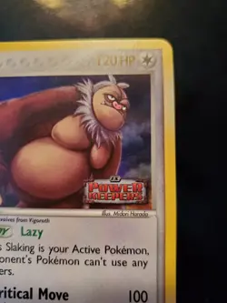 Slaking 13/108 Reverse Holo Stamp Pokemon TCG Card EX Power Keepers Very LP-NM - Image 4