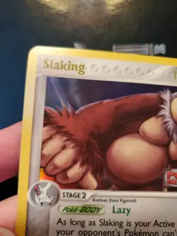 Slaking 13/108 Reverse Holo Stamp Pokemon TCG Card EX Power Keepers Very LP-NM - Image 5
