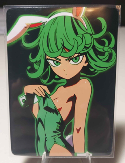 Tatsumaki Full Art Goddess Story One Punch Man Anime Waifu Trading Card - Image 1