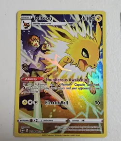 Pokemon Jolteon TG04/TG30 and Vaporeon TG02/TG30 Brilliant Stars Two Card Lot NM - Image 2