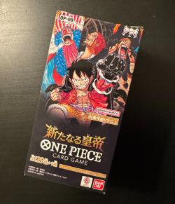 Sealed Japanese OP-09 Bandai One Piece Card Game Emperors in the New World - Image 1