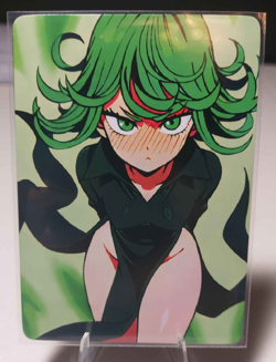 Tatsumaki Full Art Goddess Story One Punch Man Anime Waifu Trading Card - Image 1